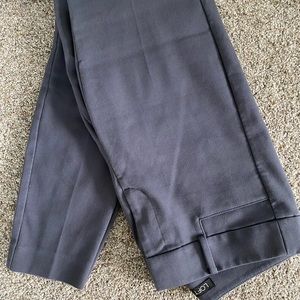 LOFT Skinny Dress Pants - grey